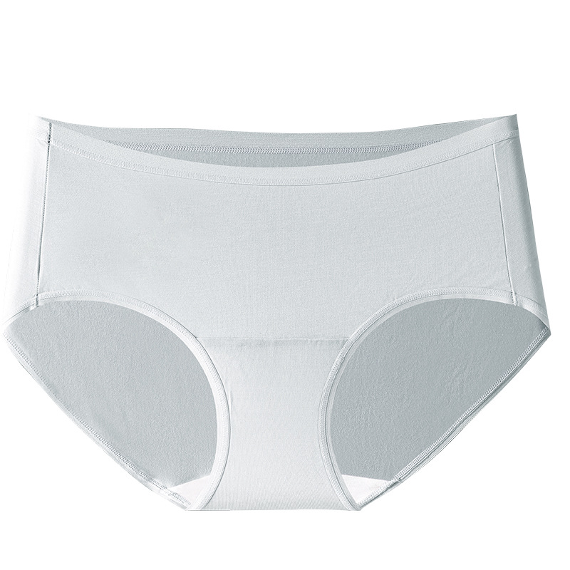 60 modales entrepierna polilactico simple de glúteas de damas 10A antibacterianos sin marca de pantalones de cintura
