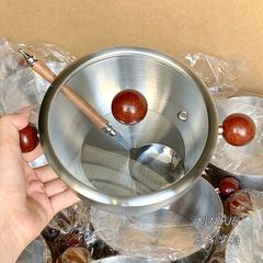加厚泡面锅双耳不锈钢单人食辅食碗煮锅水果沙拉酸奶牛奶双耳碗