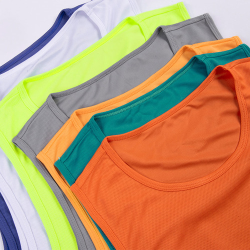 Cross-border loose large code men's quick-drying breathable sleeveless fitness top training sweat basketball vest