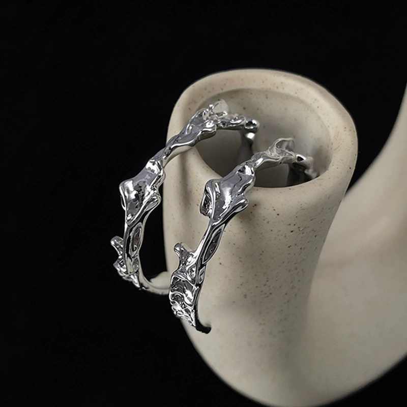 Серебряная игла, циркон, серебряные серьги, широкий цветовой диапазон, простой и элегантный дизайн