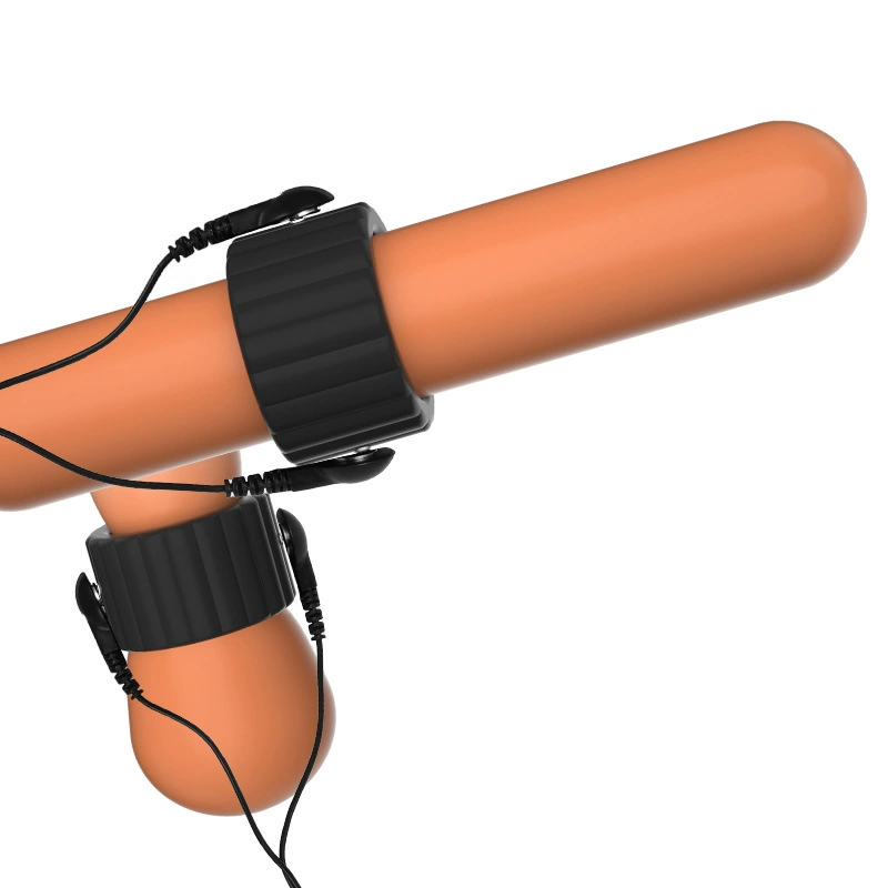 Аксессуары для BDSM электрический шок мужские кольцо для пениса гланс чашка электрический шок глазная палка SM электрический шок