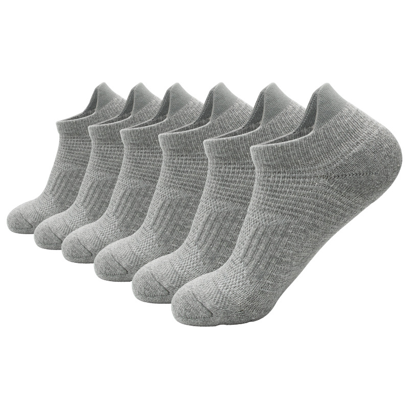 Calcetines deportivos Calcetines cortos que absorben el sudor y desodorizantes Calcetines de baloncesto profesionales para hombres Calcetines de entrenamiento de fondo de toalla gruesa al por mayor