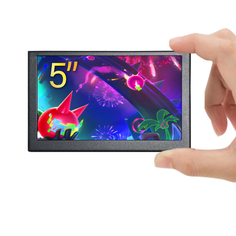 5inch Mini Portable Display Raspberry Pi Computer Secondary Screen Ips Lcd HDMI Hd Display Small Screen