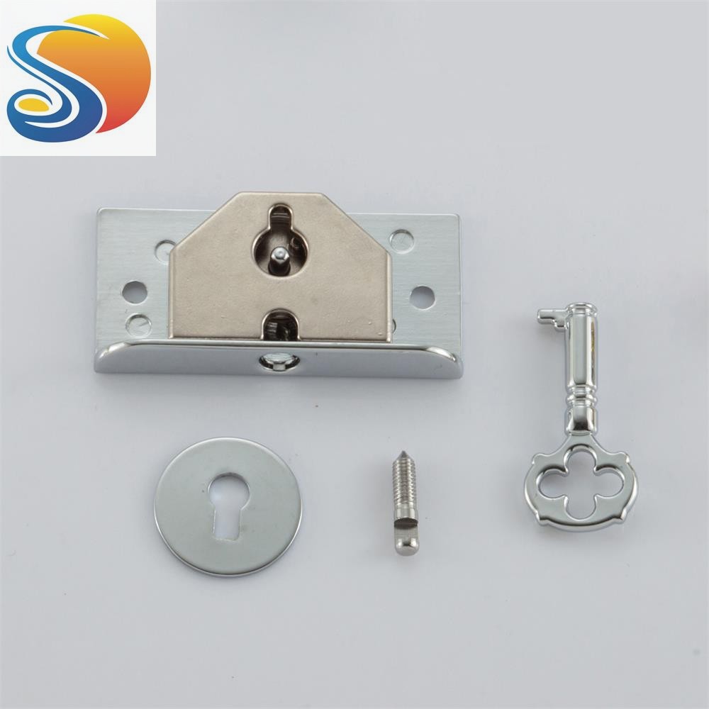 SYE010新款四合一锌合金暗锁珠宝首饰盒香水收纳盒五金配件