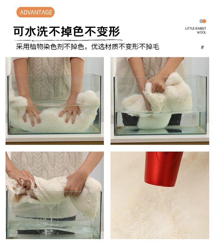 High-End Carpet, Plush Mat, Thickened Sleeping Pad, Transformation Tool for Bedroom, Fluffy Carpet Covering the Entire Room