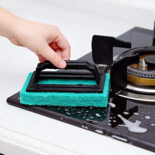 Kitchen Powerful Decontamination Wipe Handle Cleaning Brush Bathroom Bath Brush Nano Magic Sponge Wipe Tile Magic Wipe