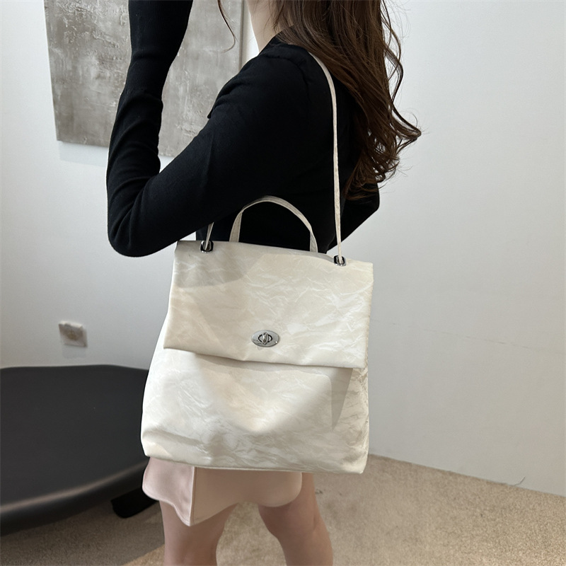 Mochila texturizada, mochila de mujer, mochila de mujer 2024 nueva moda, mochila de color sólido, mochila de viaje corto para estudiantes universitarios