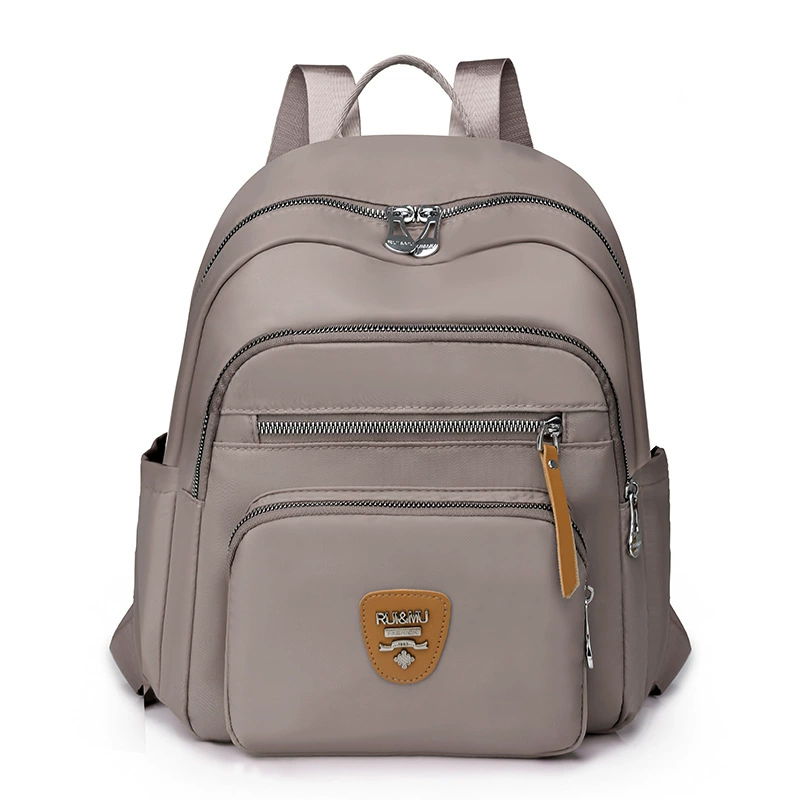 Capacious backpack, fashionable nylon shoulder bag, high-quality style