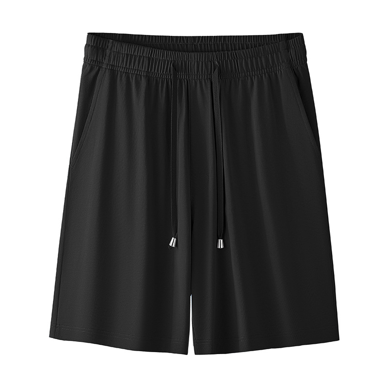 [Algodón suave] Primavera y verano nuevos pijamas de algodón, pantalones casuales para hombres, pantalones cortos de color sólido, pantalones deportivos para el hogar