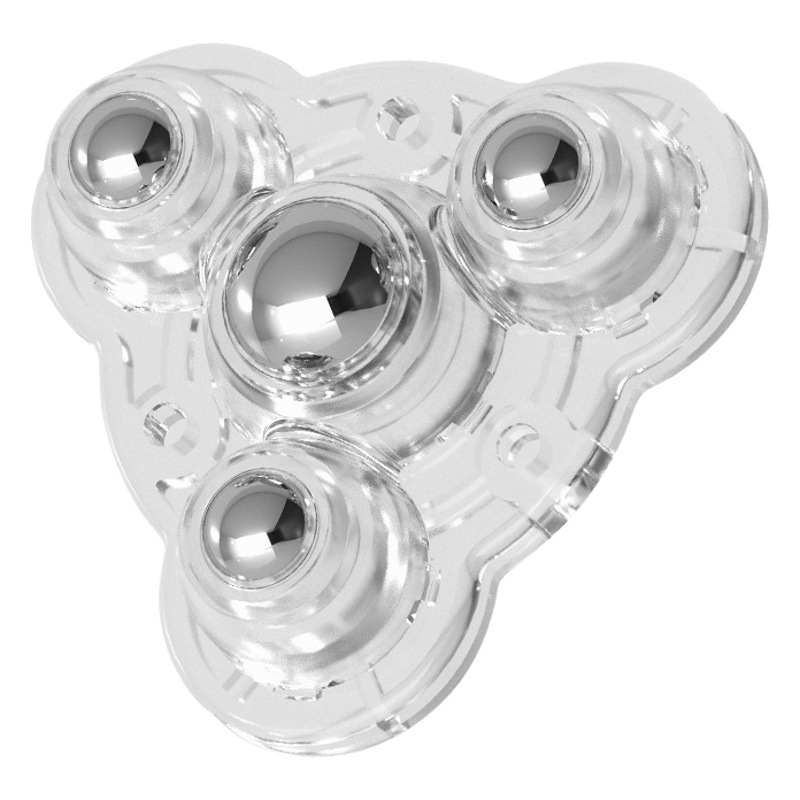 Adhesive universal pulley new home four beads punch-free plastic casters wear-resistant household hardware accessories pulley