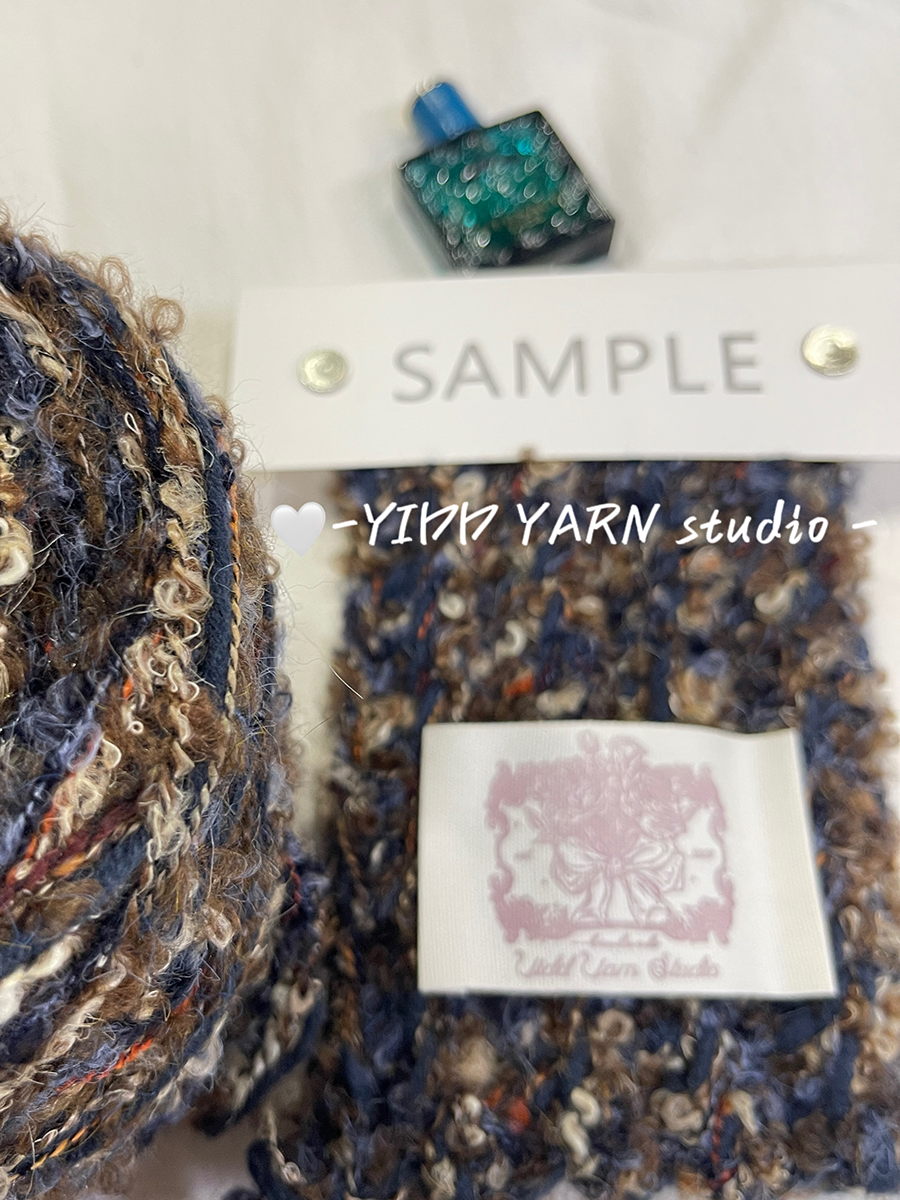 RTAS批发新品藏 | diy手编特色手混线毛线团可编织发卡衣服包围巾