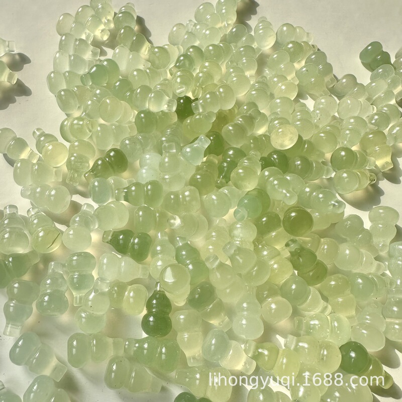 Xiu Jade Small Gourd 16Mm*9Mm Jade Small Gourd Accessories Accessories Loose Beads Wholesale