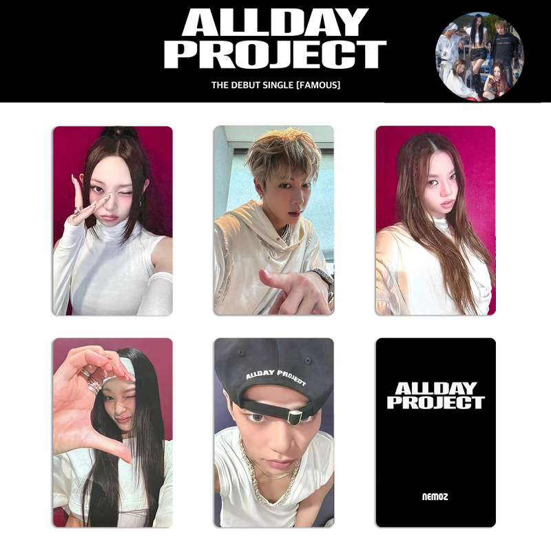 ALLDAY PROJECT周辺 FAMOUSアルバムフォトカード ADP特典フォトカード DAY ONE ブラックファクトリー|undefined