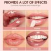 Moisturizing lip gloss, lip balm, lipstick, lip care, lips volume enhancement