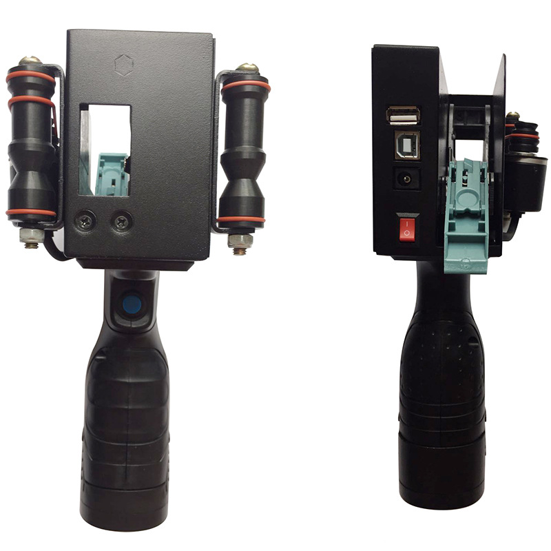 Yaomatec 25,4mm Código QR código de barras período de validez logo variable de datos impresora de inyección de tinta de mano