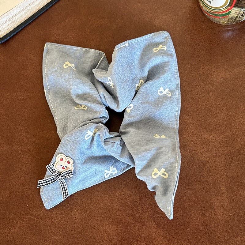 44*블루 베어 스퀘어 스카프