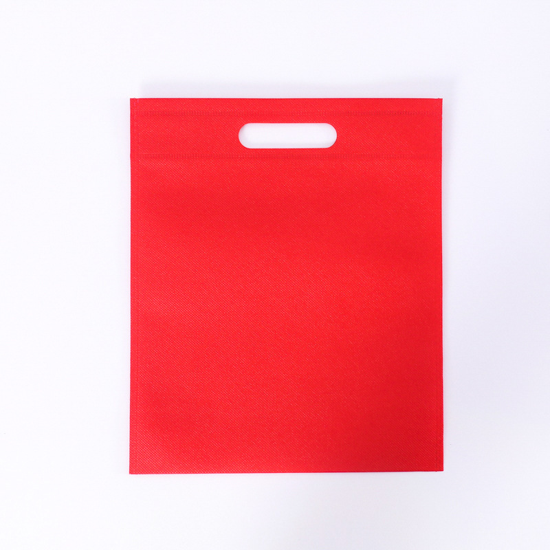 Inventario en blanco no tejido bolsillo plano de compras ropa bolsas de mano publicidad impresa regalos bolsas de promoción logotipo personalizado