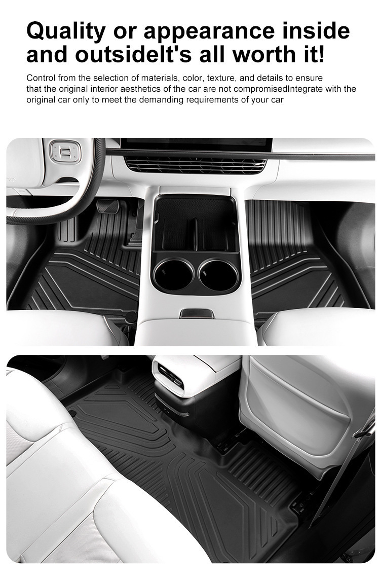 Suitable for 23 Models of Honda N-Box Jf5/F6 Right-Hand Drive Cars, Full Tpe Floor Mats, Trunk Mat, Cross-Border