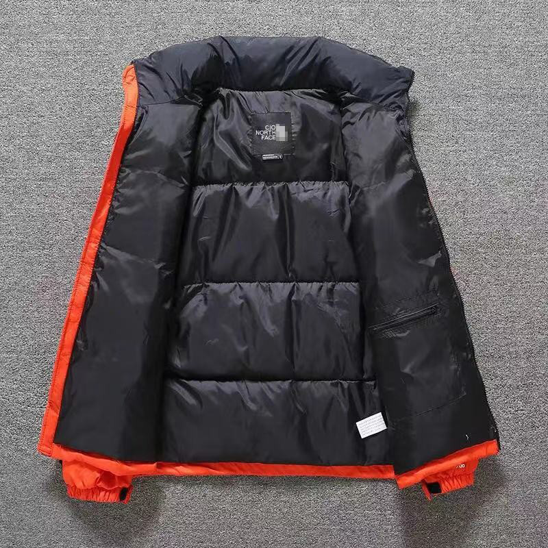 Chaqueta de Algodón para Hombre 2024, Estilo Coreano, Ropa Moderna a Prueba de Frío, Abrigo con Capucha Grueso y Cálido, Diseño Color Block, Importado