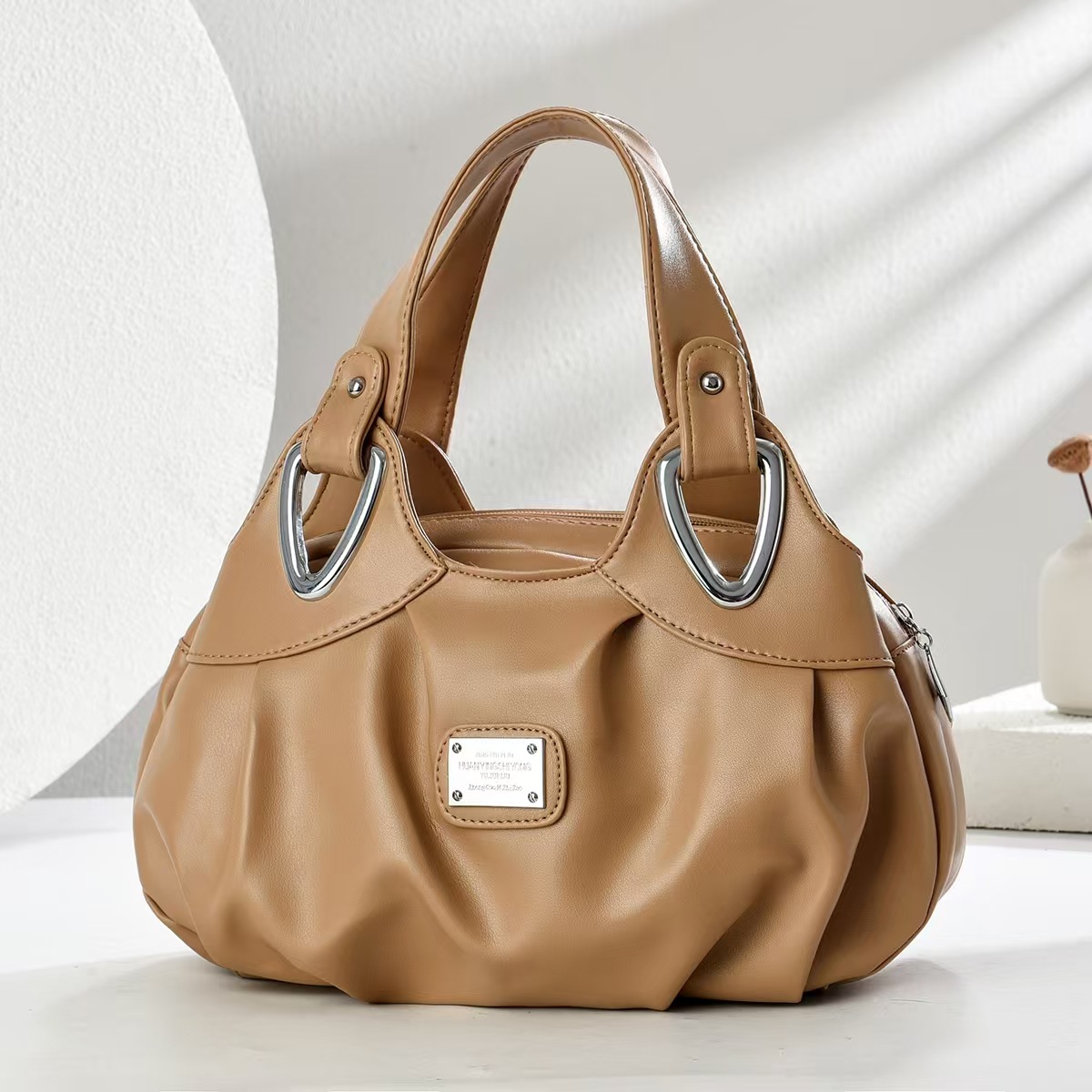 Bolso de mano de gran capacidad 2025, nuevo estilo de impresión, bolso de hombro, transporte, ocio, bolso de mano.