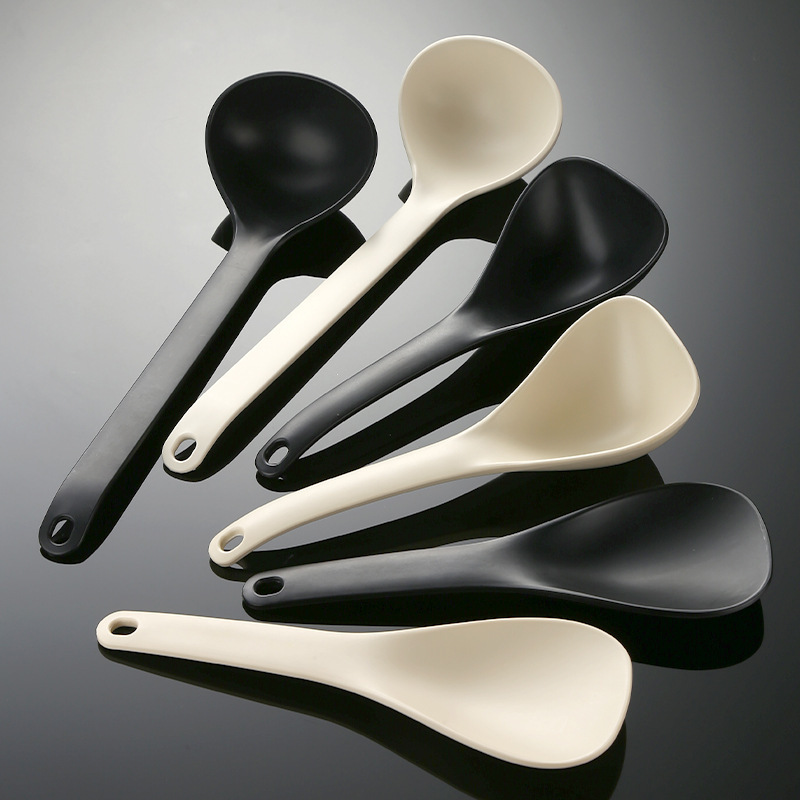 Alloy spoon rice spoon soup spoon non-stick pan rice shovel porridge spoon deepened spoon head high temperature resistant fall resistant not easy to deform multi-specifications Alloy spoon rice spoon soup spoon non-stick pan rice shovel porridge spoon deepened spoon head high temperature resistant fall resistant not easy to deform multi-specifications