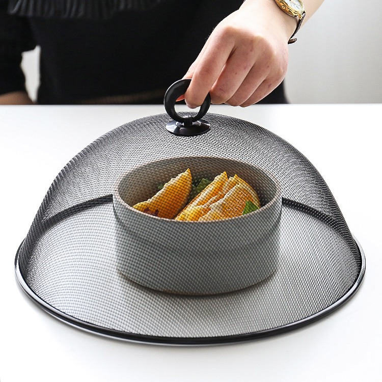 Gai Cai Network Cover Tablecloth Meal Dust Insect Fly Protection Table Cover Leftover Food Cover Household Non-Folding Food Cover