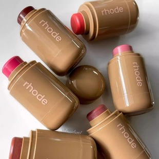 Новый румянец Rhode Haileyskin в виде палочки для губ и щек, крем-румяна двойного назначения для губ и щек