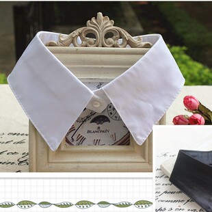 Korean Style Fashion Shirt Small Point Collar Lapel False Collar