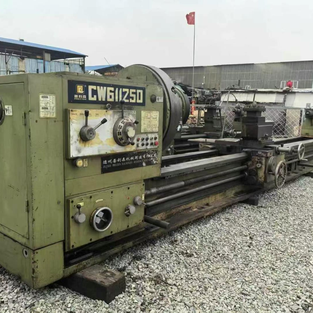 出售二手普利森CW61125Dx6米卧式车床回转直径1.29米