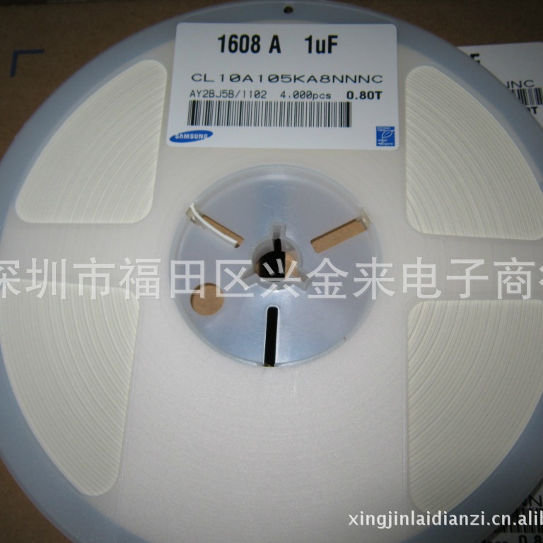 06031UF105K25VX5R贴片电容CL10A105KA8NNNC陶瓷MLCC小体积
