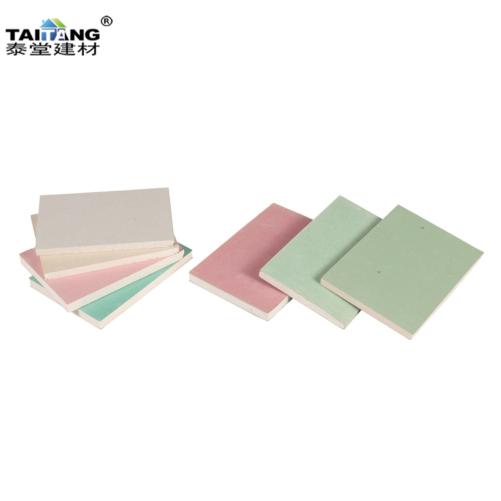 Exportado a África Placa de yeso a prueba de humedad Decoración del techo Placa de yeso Decoración del techo