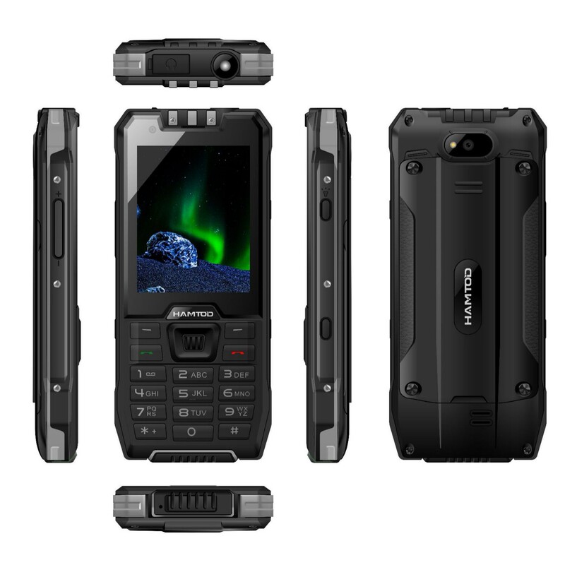 Hamtod H6/ 2.8inch Smart Rugged Phone with Integrated Touch Screen and Keyboard, 3G+32G, Android 11, 4g Network