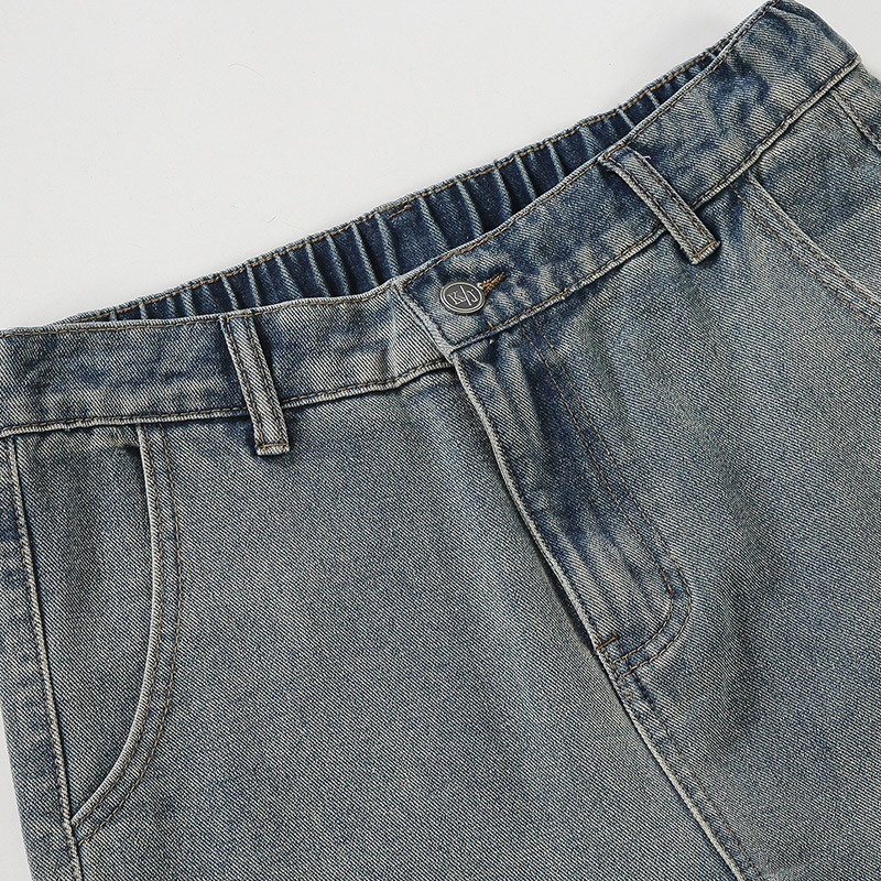 Men's Clothing Jeans men summer thin loose straight wide leg trousers boys trendy workwear casual pants men_voghion.com