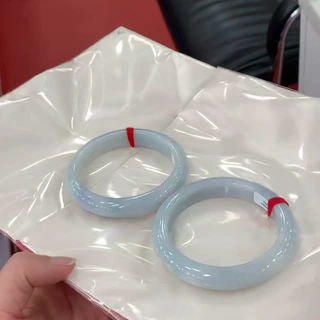 厂家批发天然缅甸翡翠A货玉手镯女真翡翠正圈