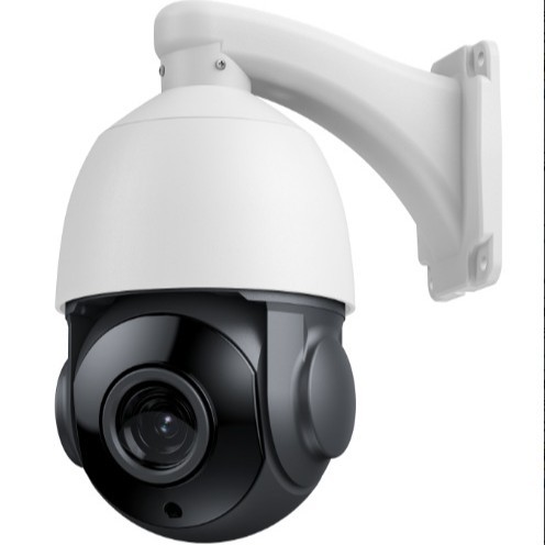 Sınır ötesi popüler POE 8MP zoom IP PTZ CCTV kamera dış mekan HD kızılötesi gece görüşü.