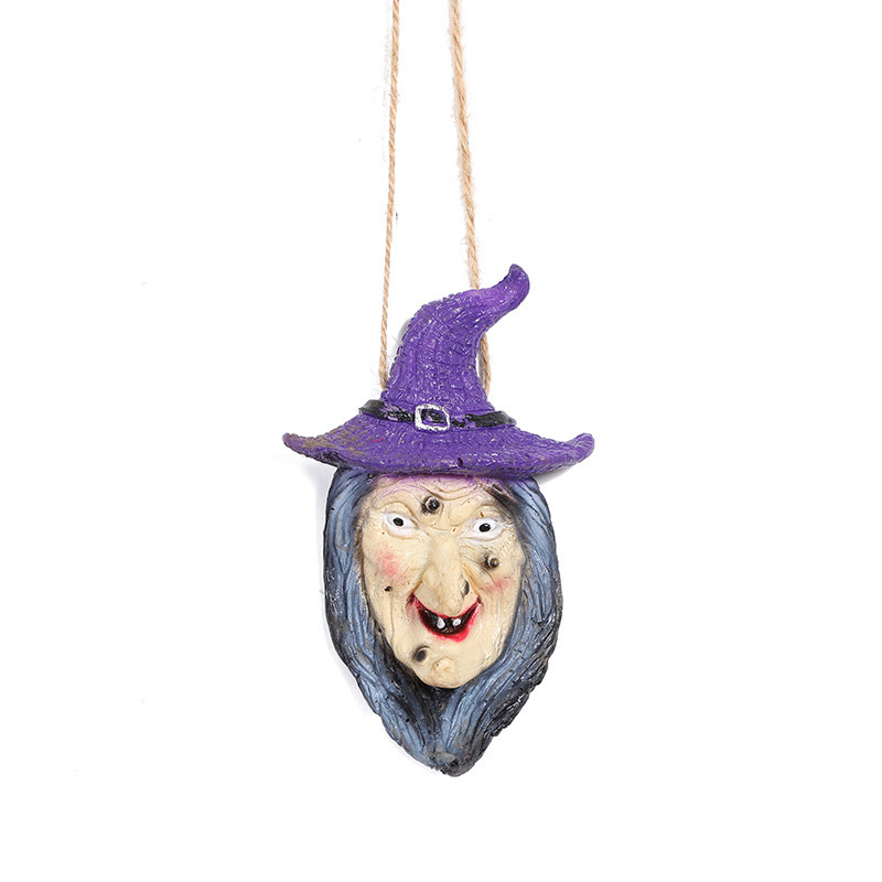 Nuevo Halloween transfronterizo de alta sensación de decoración accesorios decapitados colgantes de decoración de la casa embrujada decoración colgantes de decoración