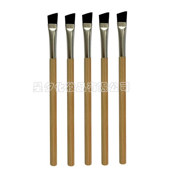 Oblique eyebrow brush details brush eye makeup beauty makeup star evening makeup brush single packaging manufacturers in stock