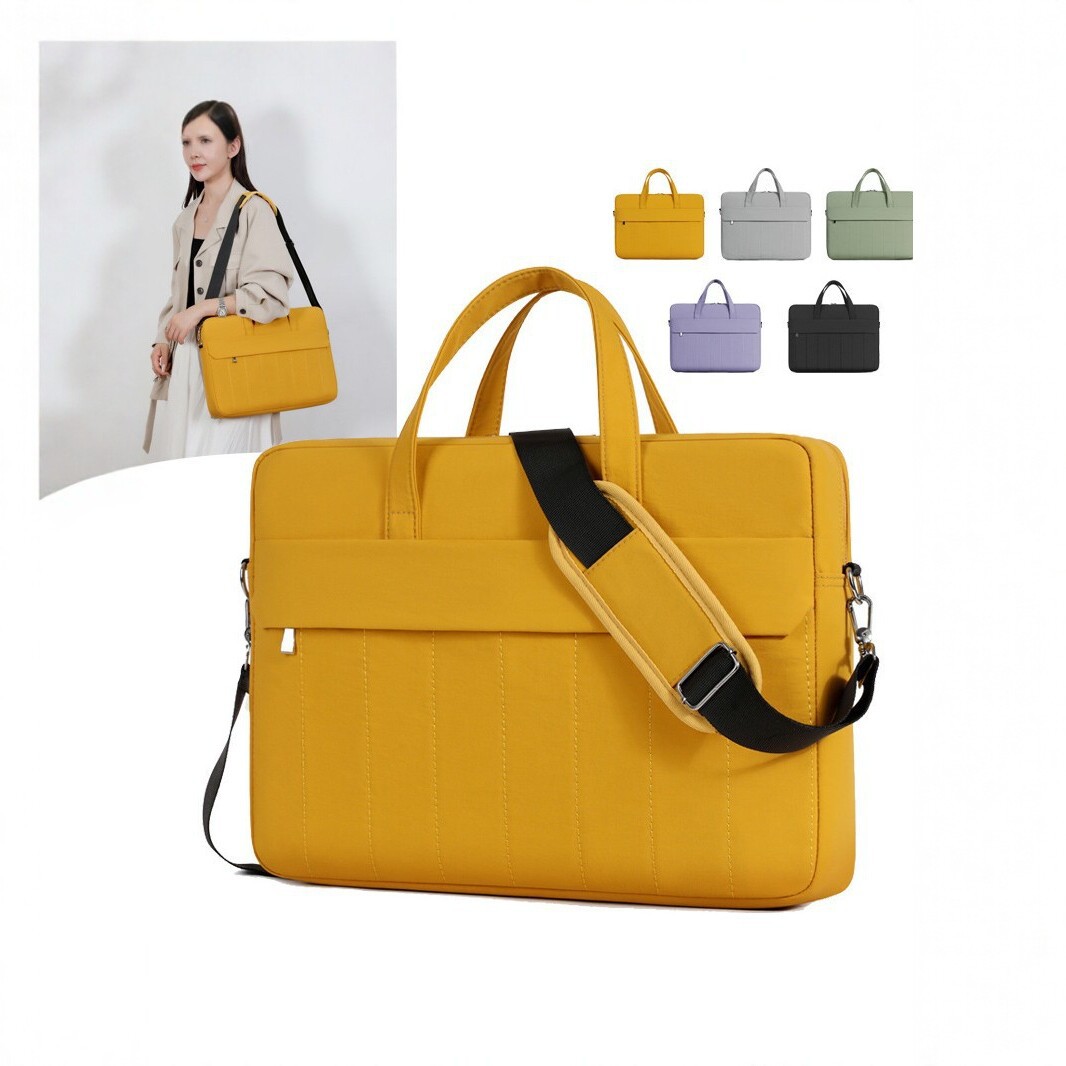 Simple and stylish women's laptop bag, handbag, shoulder bag for commuting 14inch Laptop bag available in multiple colors, lightweight and large capacity