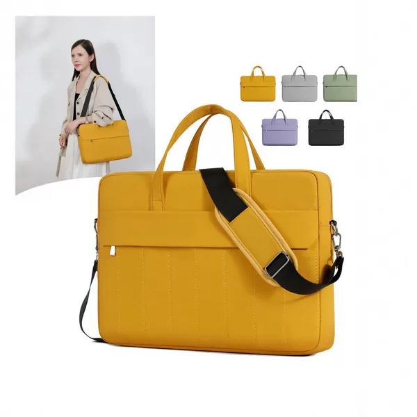 Simple and stylish women's laptop bag, handbag, shoulder bag for commuting 14inch Laptop bag available in multiple colors, lightweight and large capacity