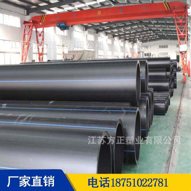 淮安PE热熔排污管HDPE排水管HDPE 315 400 实壁管