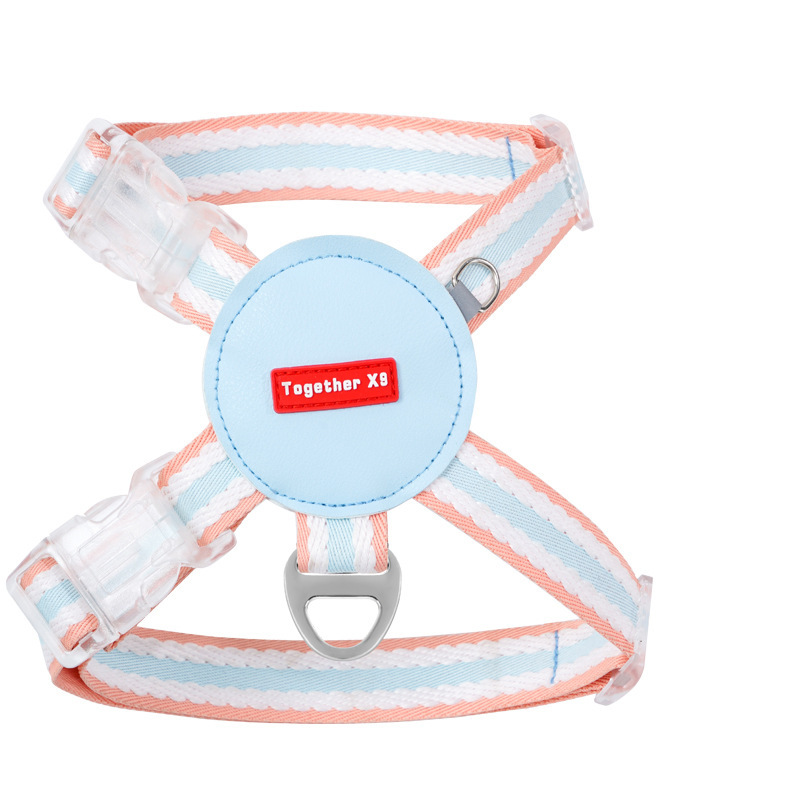Nueva correa para el pecho para mascotas tipo chaleco correa para gatos cuerda al por mayor cuerda de tracción reflectante para gatos cuerda de tracción para mascotas