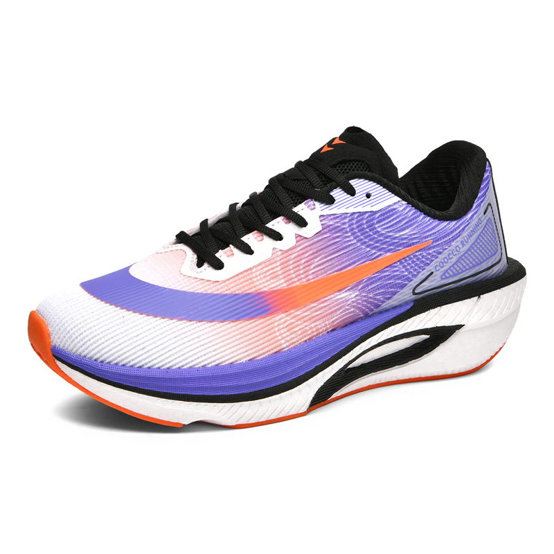 Zapatos de correr profesionales de maratón de otoño, zapatos deportivos transpirables para hombres y mujeres, zapatos de corrida de carbono ligero y amortiguador.
