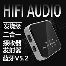 2022新款蓝牙5.2音频接收发射器AptxAdaptive车载电视发射蓝牙棒