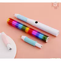 Нагревательная бронзовый ручка Небольшой ручной DIY бумажный инструмент для горячего тиснения ручки сменная головка USB новый набор сусального золота