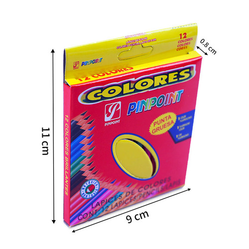 Colored pencils 12-color drawing and coloring box children's drawing pens primary school students pencil set oil colored pencils