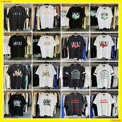 卸売新しい小さな天使鶴平和鳩デジタルグラデーション文字ロゴカップル着用半袖 T シャツ