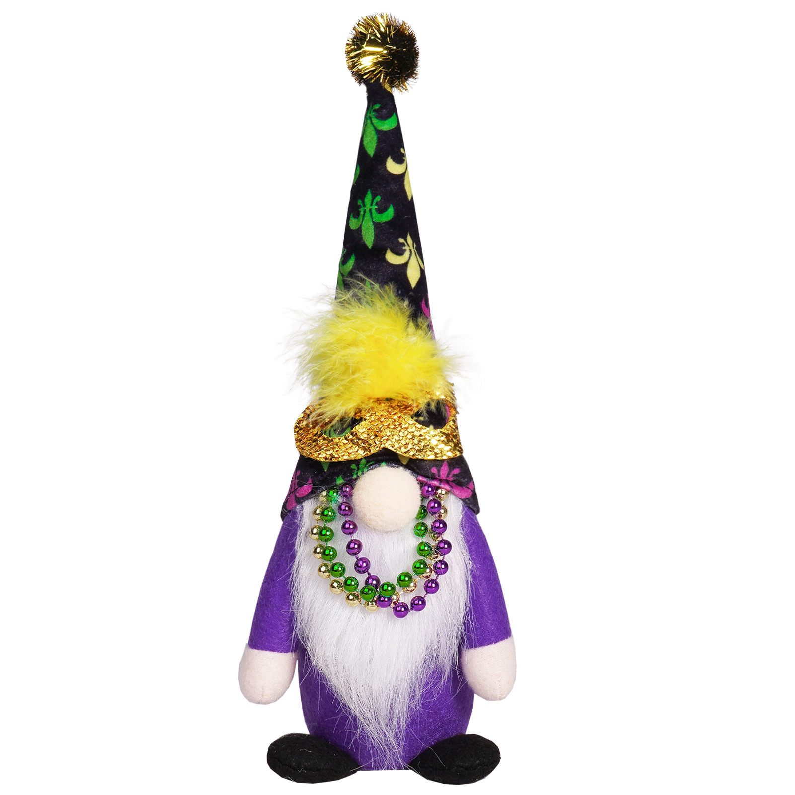 Carnaval transfronterizo sin cara anciano creativo carnaval Rudolph decoraciones festivas atmósfera decoraciones muñecas enanas