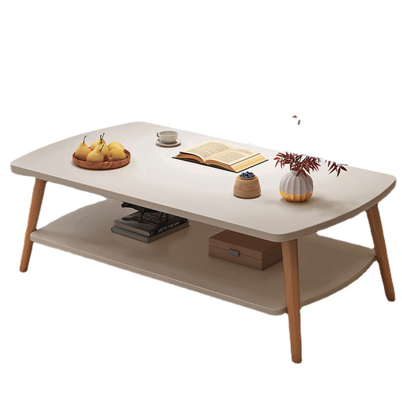 Mesa de café sala de estar casa pequeño apartamento sofá mesa auxiliar dormitorio mesita de noche casa de alquiler balcón simple moderna mesa pequeña