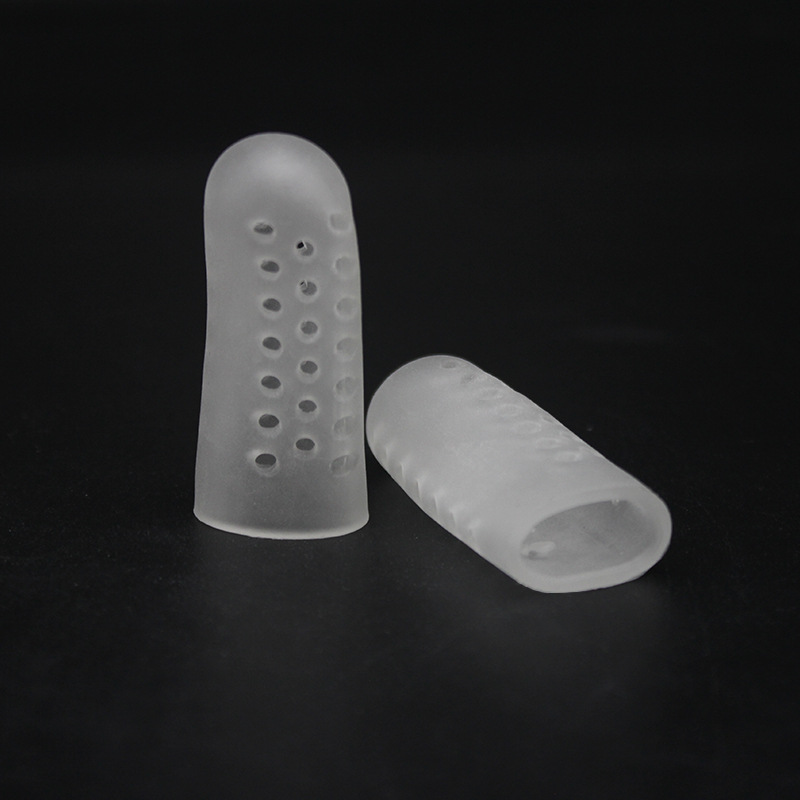 Cubierta de dedo transpirable Cubierta de dedo del pie Cubierta protectora de silicona Cubierta de dedo hidratante antidesgaste Cubierta de callo