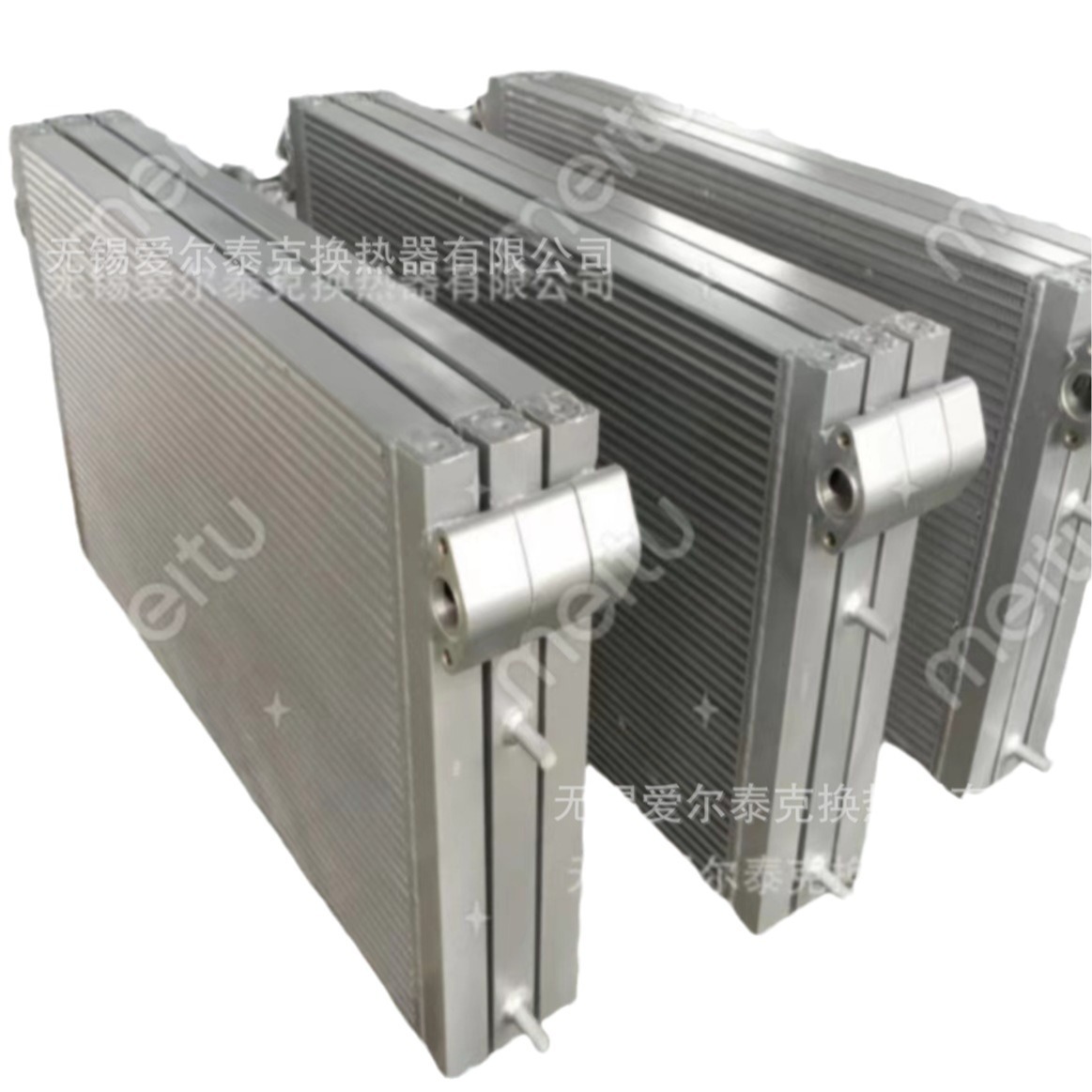 供应KOMATSU小松挖机PC450系列油冷器板翅式结构更耐高压